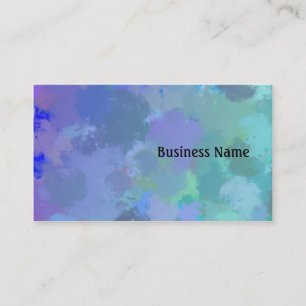 Watercolor Business Card