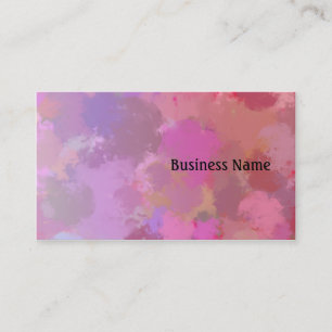 Watercolor Business Card