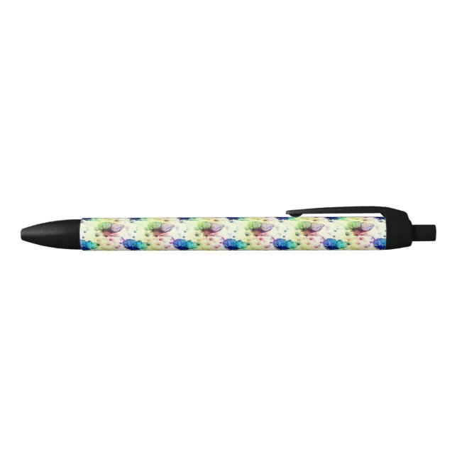 Watercolor Butterflies Pen #2 (Top)