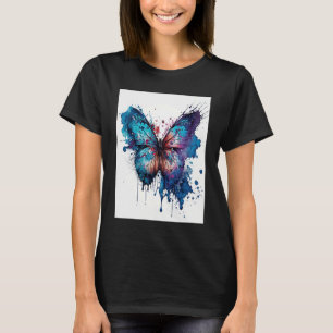 Watercolor Butterfly Beautiful Colorful  2 T-Shirt
