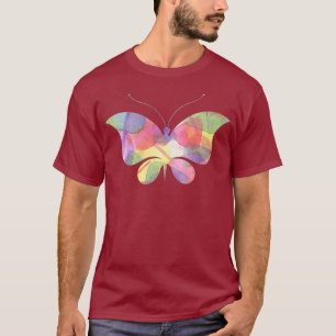 Watercolor Butterfly Science Lovers Entomologist T-Shirt