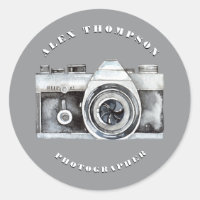 Watercolor Camera Photography Lense Custom