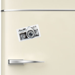 Watercolor Camera Professional Photographer Magnetic Business Card