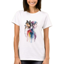 Watercolor Canina Sheltie - Female