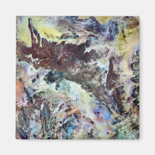 Watercolor Canvas Magnet