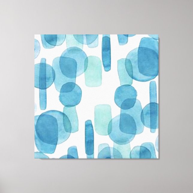 Watercolor  canvas print (Front)