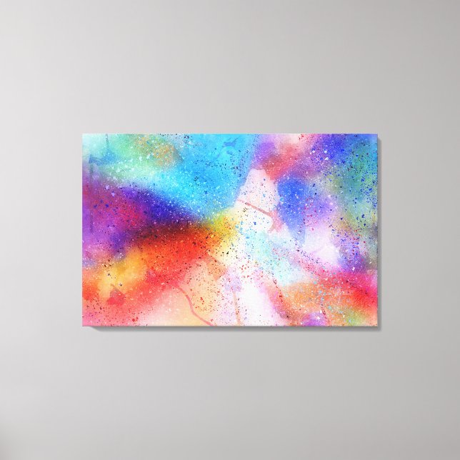 Watercolor Canvas Print (Front)