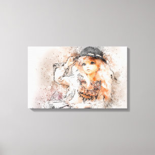 Watercolor Canvas Print