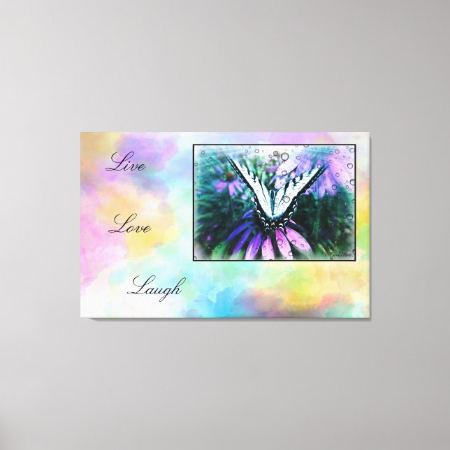 Watercolor Canvas Wrap Print (Front)