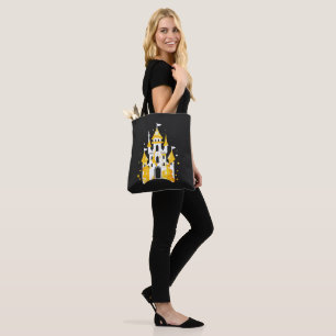 Watercolor Castle Tote Bag