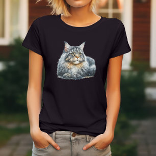 Watercolor Cat T-Shirt