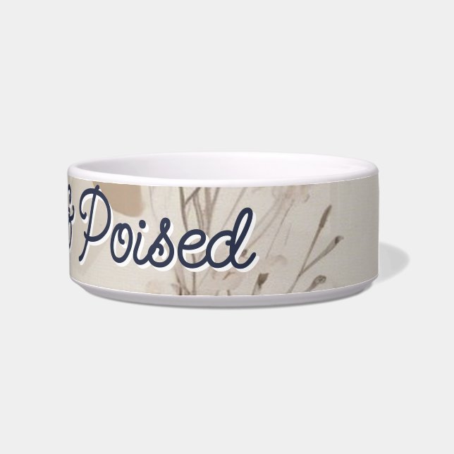 Watercolor Ceramic Pet Bowl (customisable) (Right)