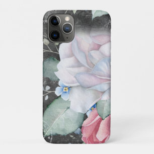 Watercolor Chalkboard Roses Case-Mate iPhone Case