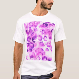 Watercolor Cheetah: Light Animal Print. T-Shirt