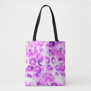 Watercolor Cheetah: Light Animal Print. Tote Bag