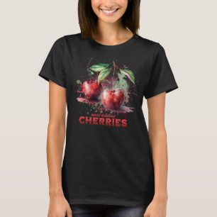 Watercolor Cherries T-Shirt