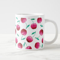 Watercolor Cherry Pattern