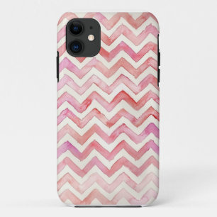 Watercolor Chevron iPhone Case