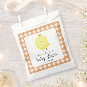 Watercolor Chicken Baby Shower Favour Bags