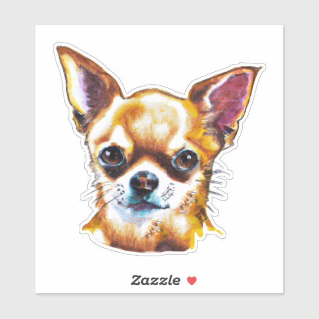 Watercolor Chihuahua (Sheet)