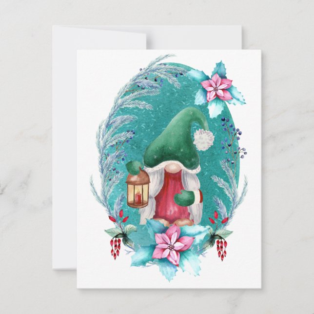 Watercolor Christmas Cards (Front)