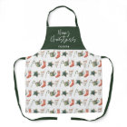 Watercolor Christmas cookie matching family