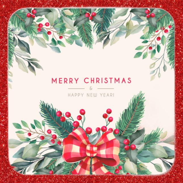 Watercolor Christmas 🌲 Greenery  Sticker (Creator Uploaded)