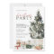 Watercolor Christmas Party Invitation