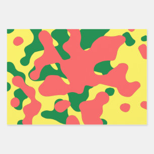  Watercolor Christmas Wrapping Paper