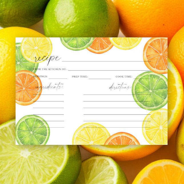 Watercolor citrus Bridal shower (Creator Uploaded)