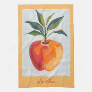 Watercolor Citrus Fruit – Farmhouse  Tea Towel