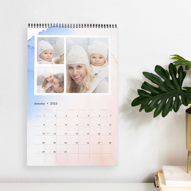 Watercolor Cloud | 36 Photo Calendar (Creator Uploaded)