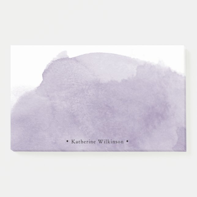 Watercolor Cloud Personalised Notes (Front)
