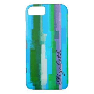 Watercolor Coloured Abstract Monogram #12 Case-Mate iPhone Case