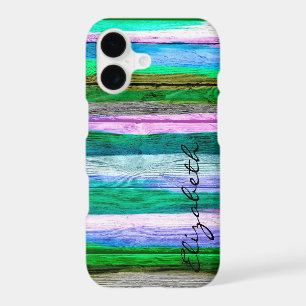 Watercolor Coloured Abstract Monogram #3