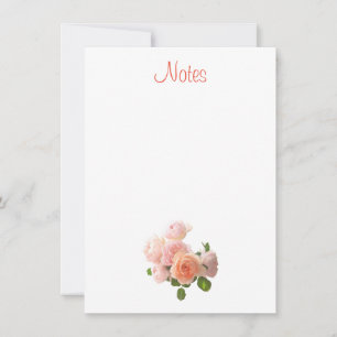 Watercolor Colourful Floral Calligraphy Script Card