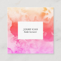Watercolor colourful textured painting pink