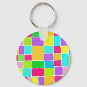 Watercolor Composition Key Ring