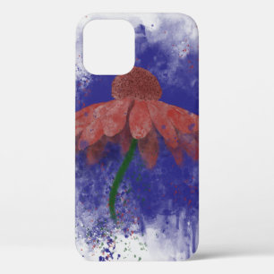 Watercolor Coneflower iPhone 12 Case