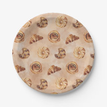 Watercolor Confectionery Patisserie Food Brunch