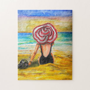 Watercolor - Contemplation Jigsaw Puzzle