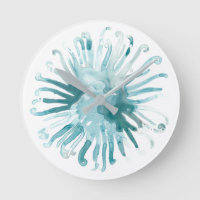 Watercolor Coral - Blue 2