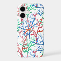 Watercolor Coral Pattern