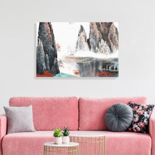 Watercolor Create Your Own Custom Design Canvas Print