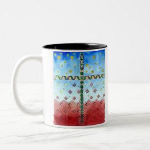 Watercolor Cross Mug