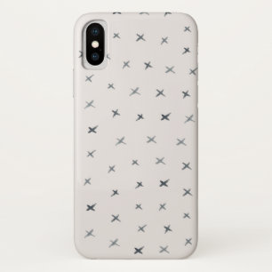 Watercolor crosses pattern Case-Mate iPhone case