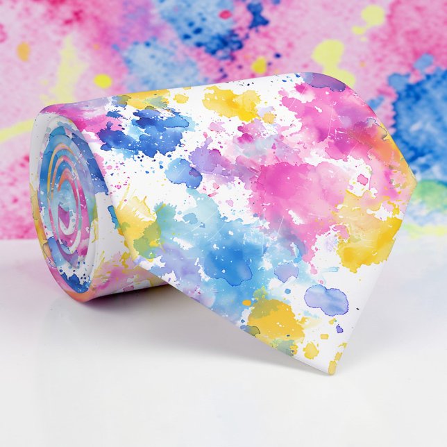 Watercolor Custom Necktie (Creator Uploaded)