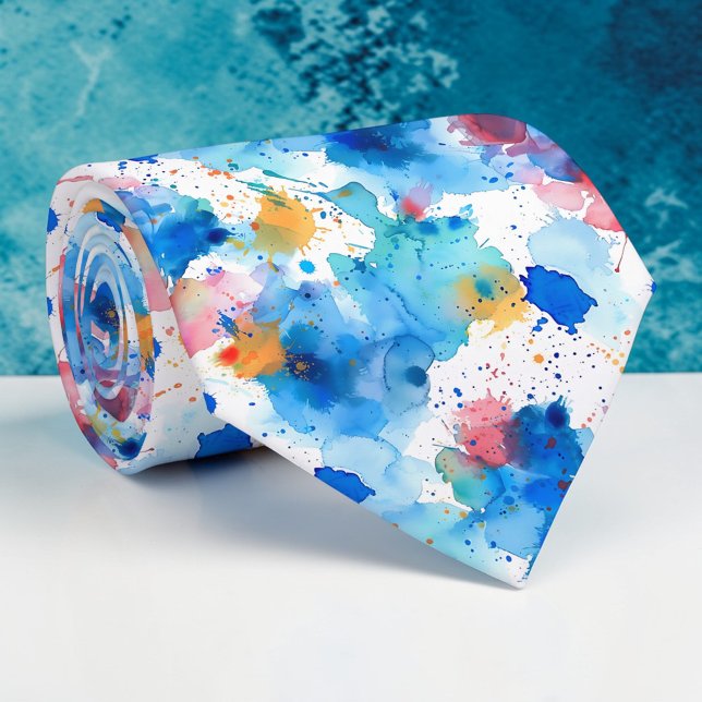 Watercolor Custom Necktie (Creator Uploaded)