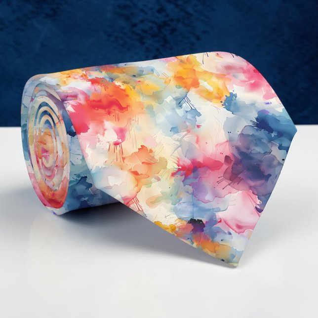 Watercolor Custom Necktie (Creator Uploaded)