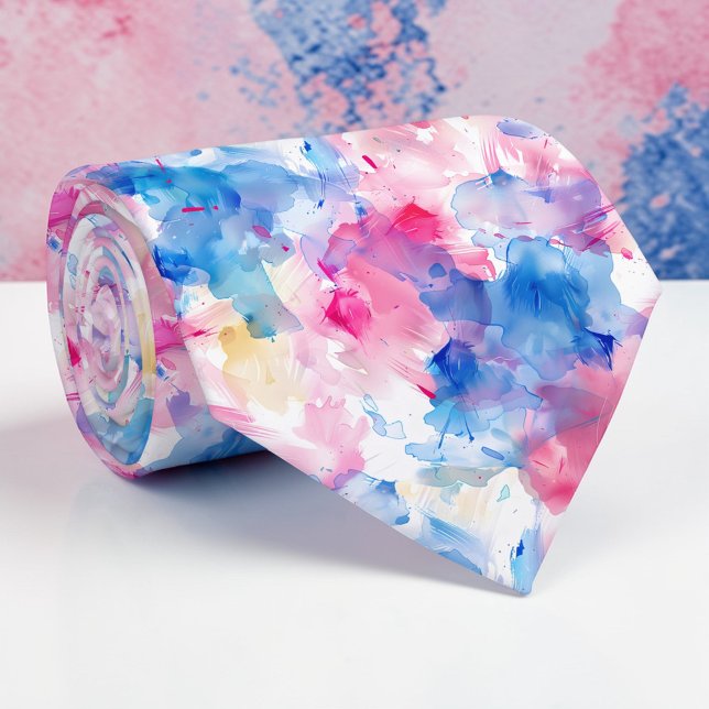 Watercolor Custom Necktie (Creator Uploaded)